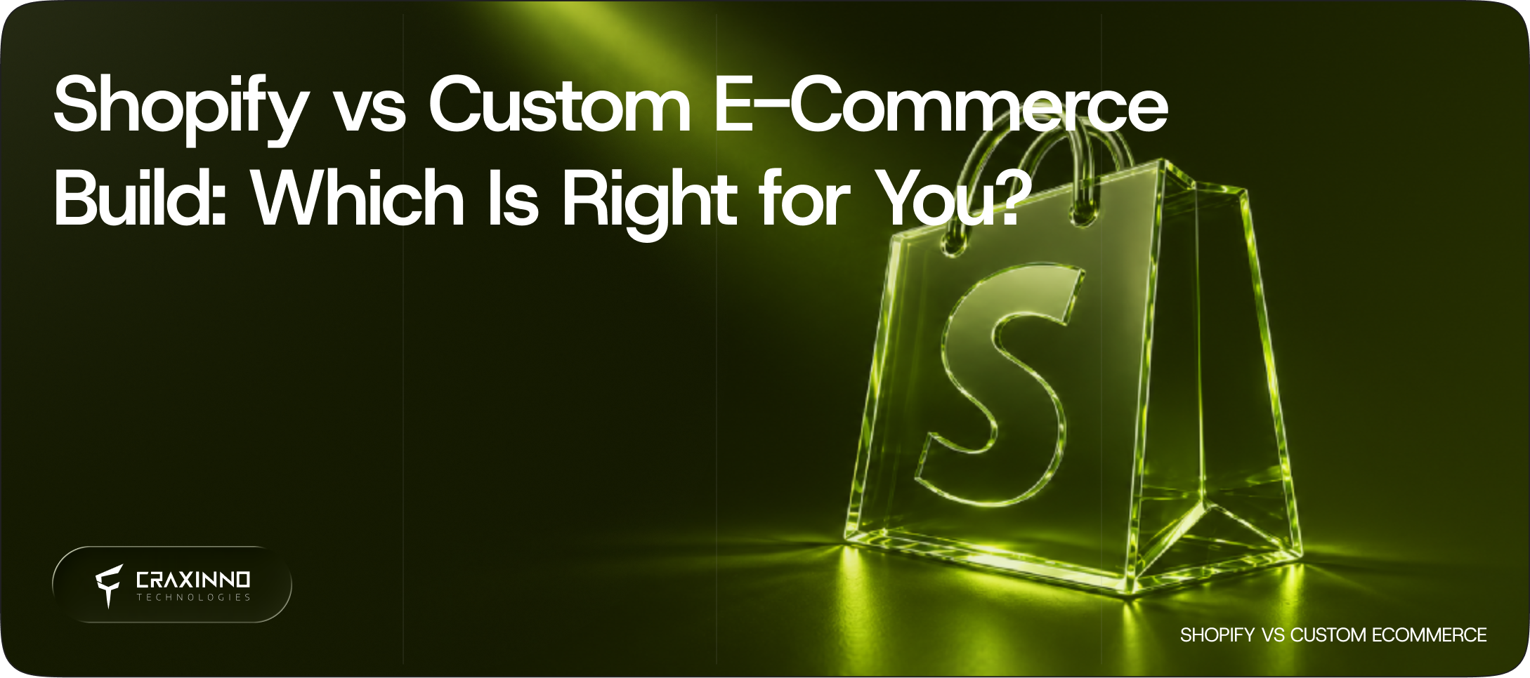 Shopify vs Custom E-Commerce Build: Which Is Right for You?
